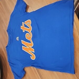 NY Mets Kids Tee Size 10-12